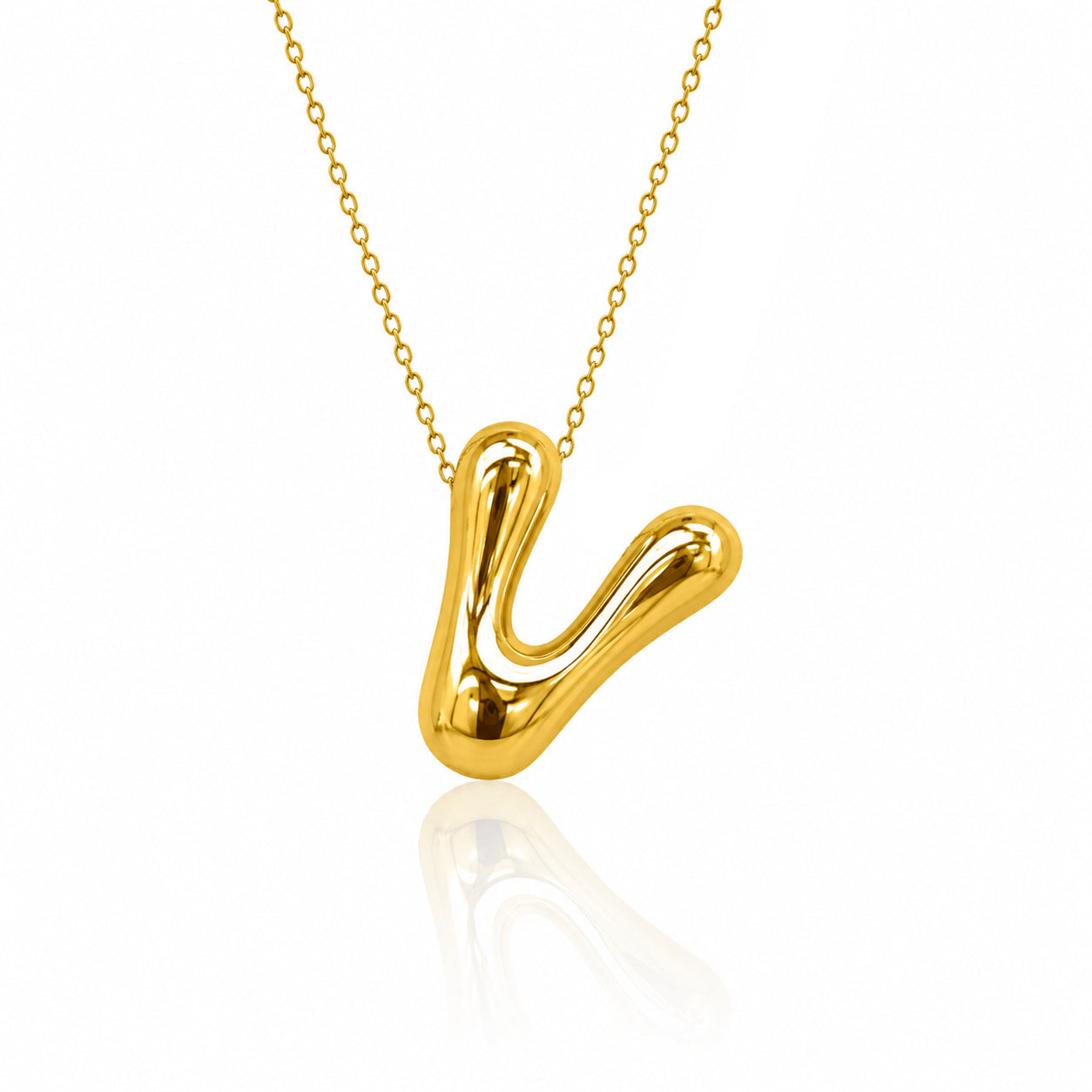 JUMBO INITIAL NECKLACE