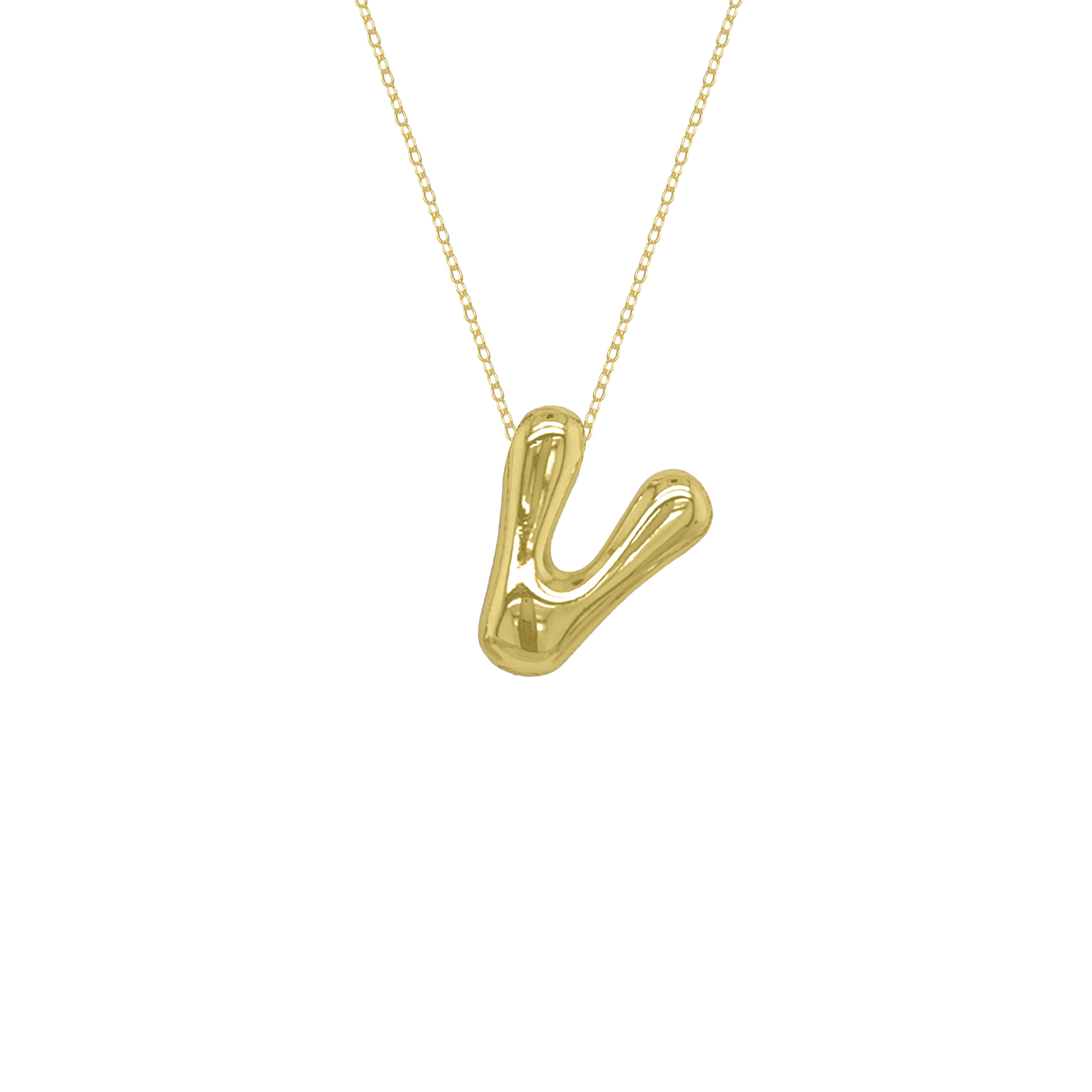 JUMBO INITIAL NECKLACE