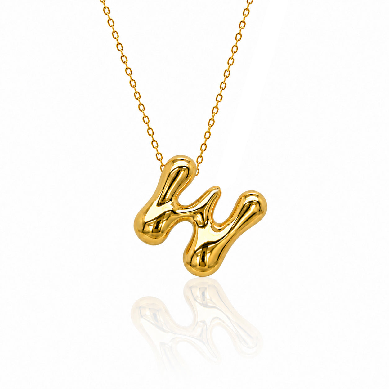 JUMBO INITIAL NECKLACE