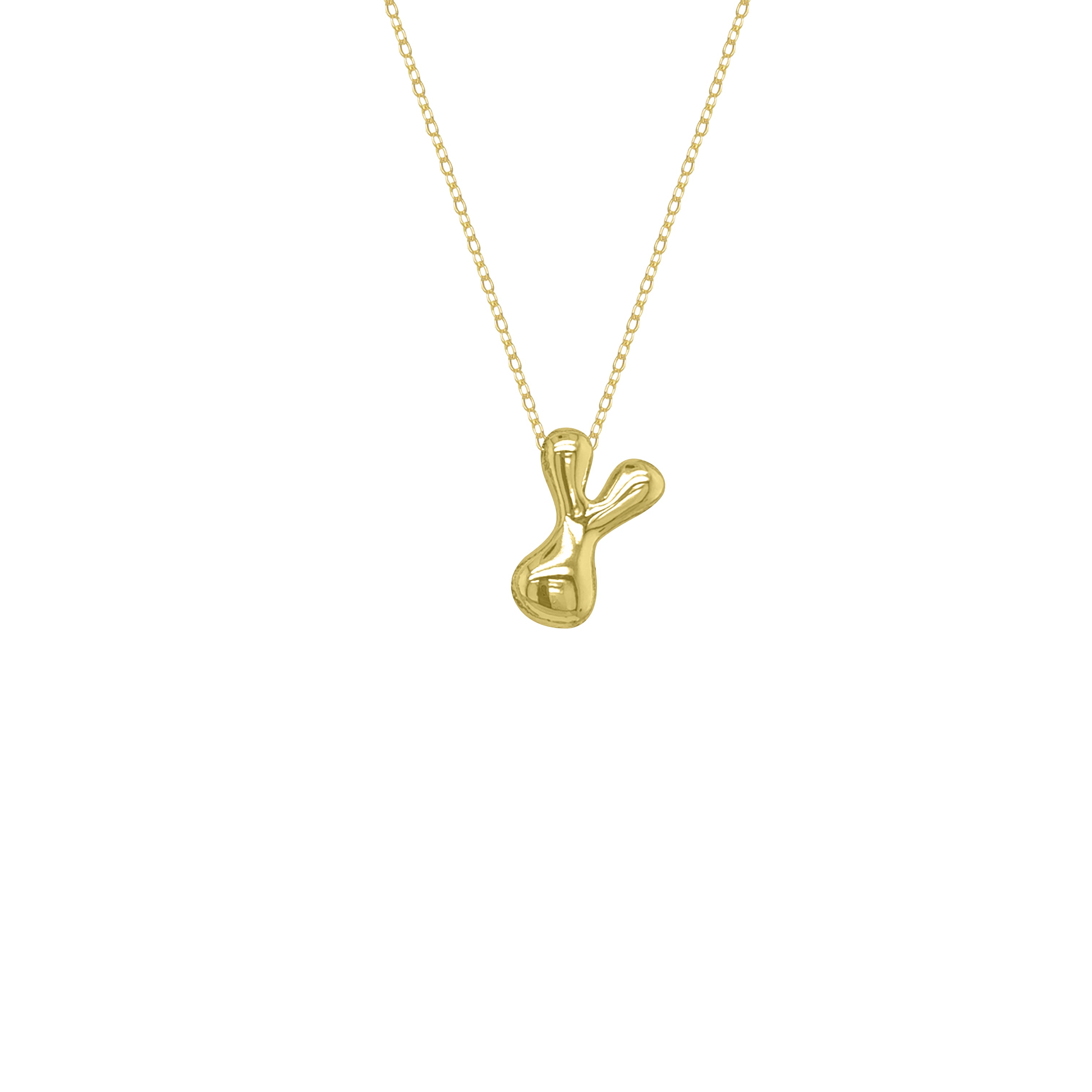 JUMBO INITIAL NECKLACE