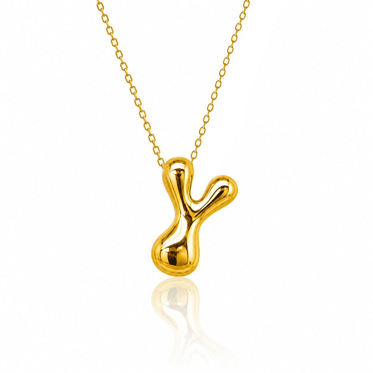 JUMBO INITIAL NECKLACE