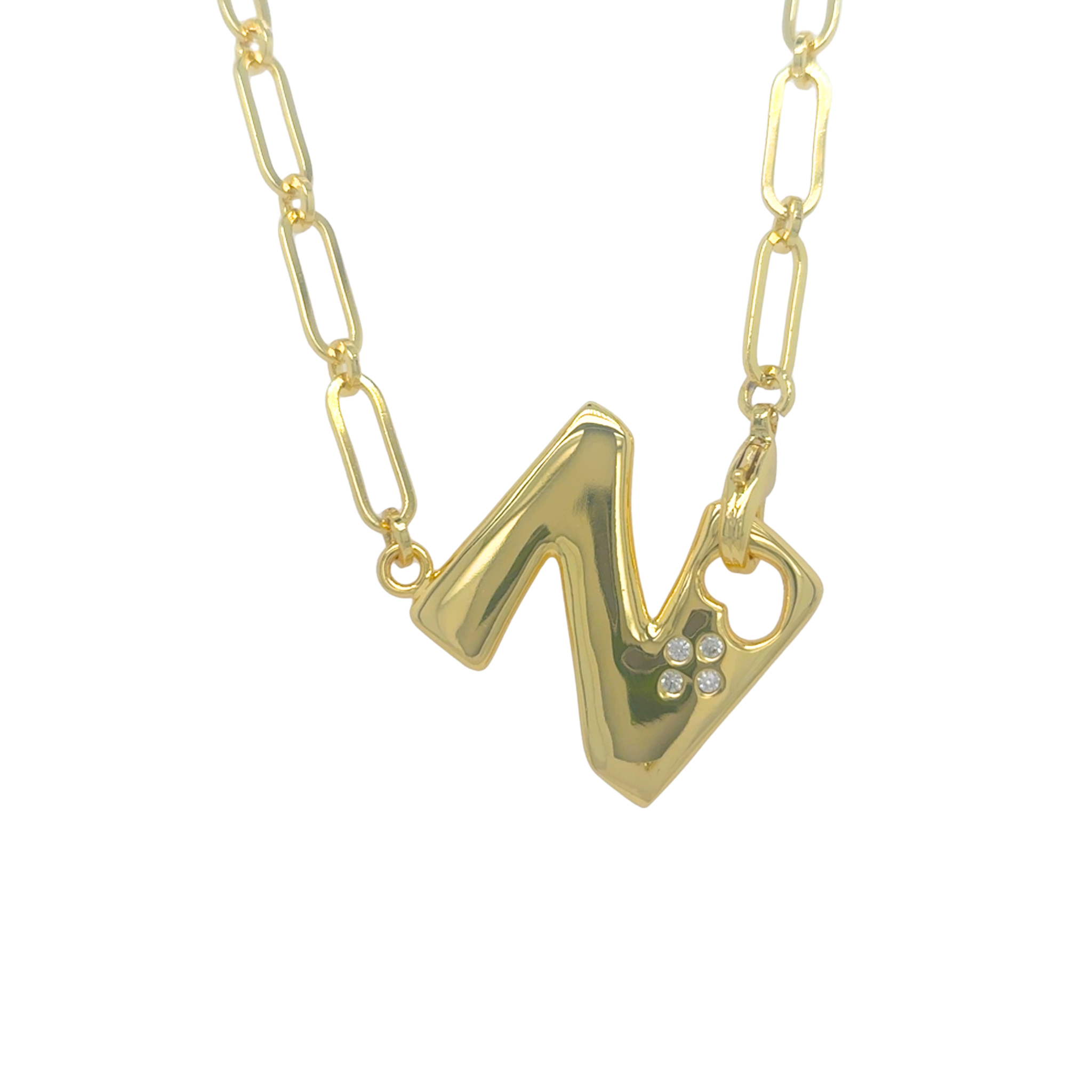 MAIA INITIAL NECKLACE