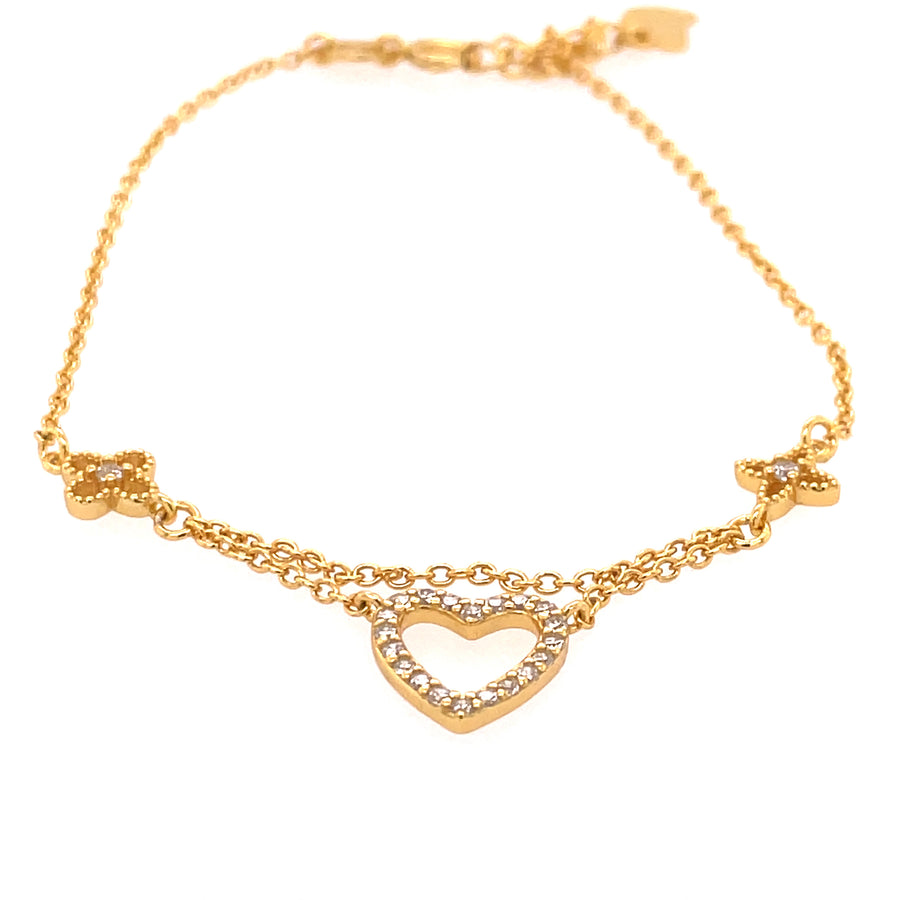 FLOWER H BRACELET