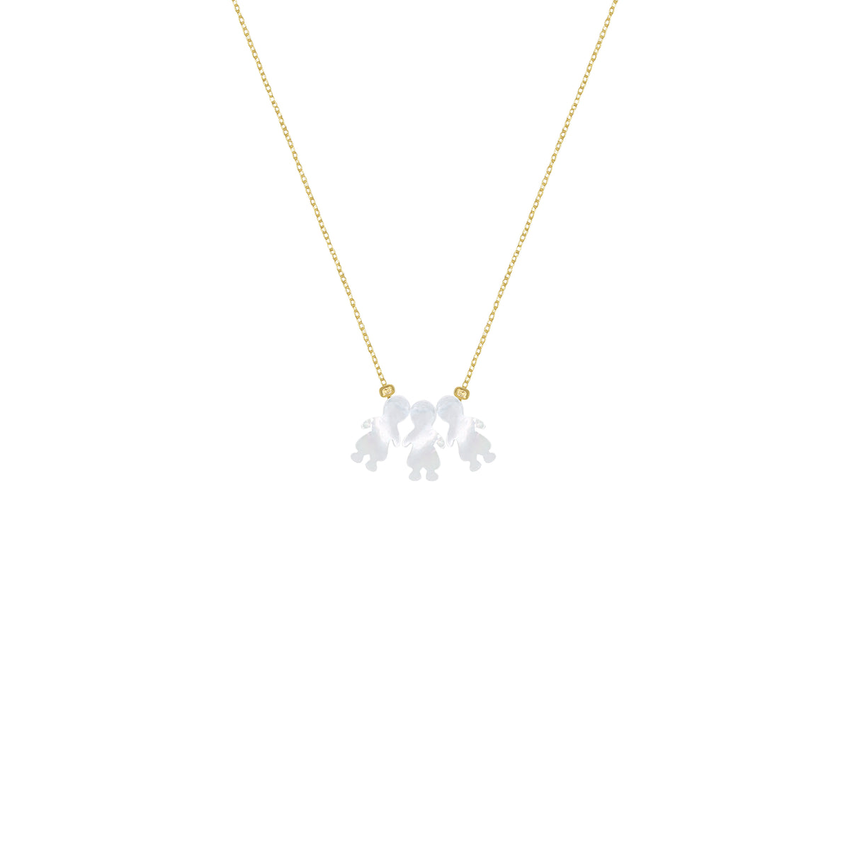 THREE BOYS NACAR NECKLACE
