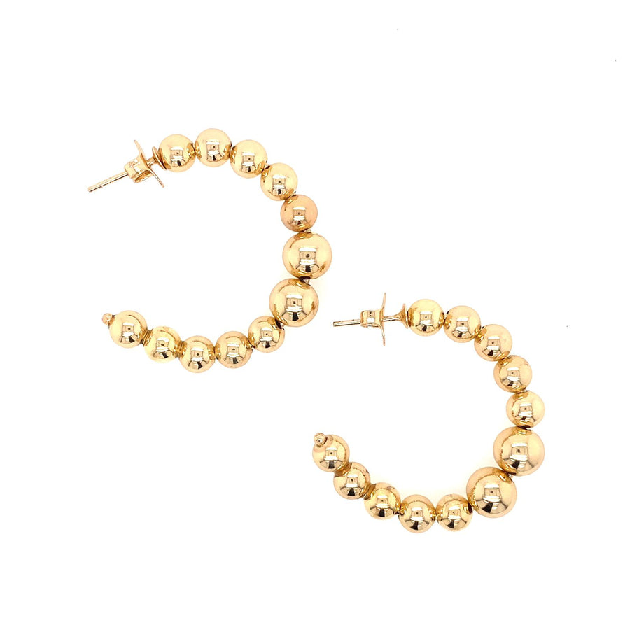 ELENA BASIC HOOPS EARRINGS